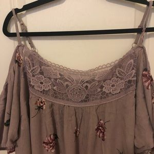 Torrid Cold Shoulder Blouse